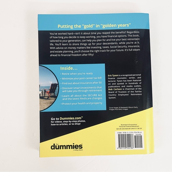 Personal Finance After 50 for Dummies 3rd Edition 2021 - Picture 2 of 10